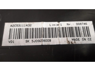 Панель приборов 5J0920800B Skoda Fabia Mk2 (5J)