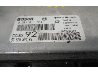 Блок управления двигателя 9652590480, 0281011334 Citroen C8