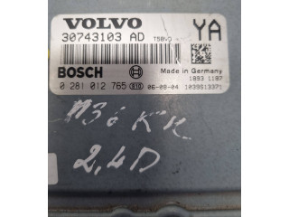 Блок управления двигателя 30743103AD, 1039S13371   Volvo S80