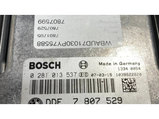Řídící jednotka 7807529, 0281013537 BMW 1 E81 E87 2008