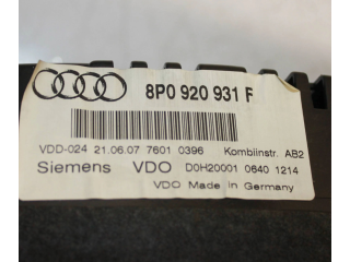 Панель приборов 8P0920931F   Audi A3 S3 8P       
