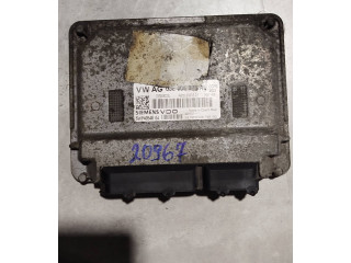 Блок управления двигателя 03e906023al Skoda Fabia Mk2 (5J)