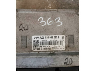 Блок управления двигателя 03E906023B, 03E906023B Skoda Fabia Mk2 (5J)