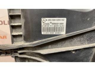 Вентилятор радиатора     A2035000293, 885001843    Mercedes-Benz C W203 2.2