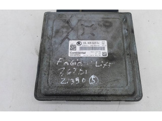 Блок управления двигателем ECU Skoda Fabia Mk2 (5J)
