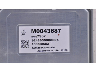 Pojistková skříňka Блок управления коробки передач 84067957   Cadillac CT6 2017