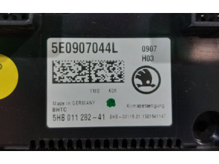 Блок управления климат-контролем 5E0907044L, 5E0907044L   Skoda Octavia Mk3 (5E)