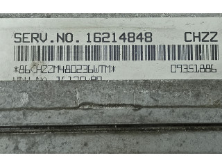 Блок управления двигателя 16214848, 09351886 Cadillac STS Seville