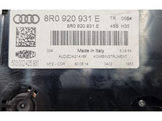 Панель приборов 8R0920931E   Audi Q5 SQ5       
