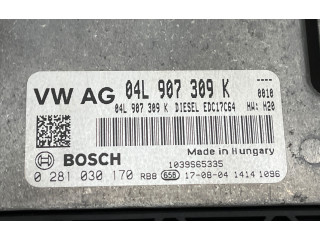 Блок управления двигателя 04L907309K, 0281030170 Volkswagen Caddy