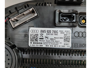Přístrojová deska Audi A5 2017 8W5920790C, 0263731009