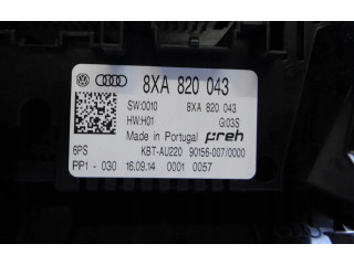 Блок управления климат-контролем 8XA820043, 8XA820043   Audi A1
