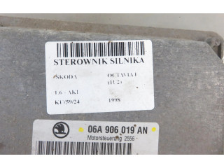 Блок управления двигателя 5WP4374, 06A906019AN   Skoda Octavia Mk1 (1U)