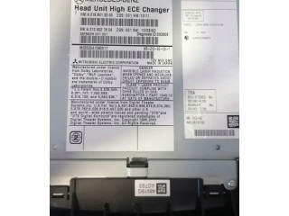 Радио/ проигрыватель CD/DVD / навигация     A2189002401    Mercedes-Benz CLS C218 X218 