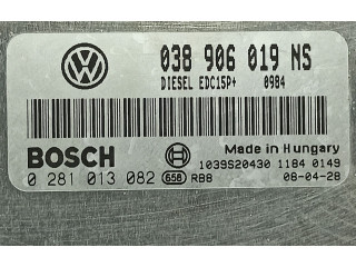 Блок управления двигателя 038906019NS   Skoda Fabia Mk2 (5J)