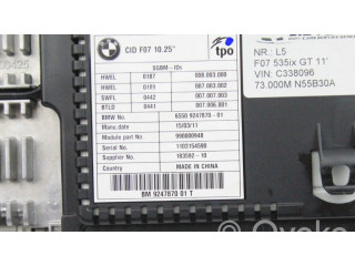 Дисплей 9247870 BMW 5 GT F07