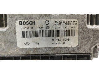 Řídící jednotka 8200311550, 0281011724   Renault Espace -  Grand espace V 2004