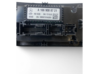 Блок управления климат-контролем A1669008721 MercedesBenz GLE (W166 - C292)