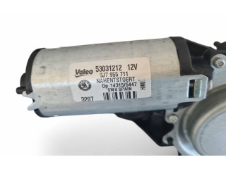 Турбина Двигатель стеклоочистителя заднего стекла Skoda Fabia Mk2 (5J) 5J7955711, 53031212 для двигателя BZG