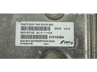 Řídící jednotka 51918364, 8F2GD Fiat Punto Evo 2014