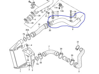  Турбина Volkswagen PASSAT  058145856C         
