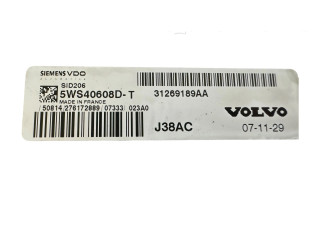 Блок управления двигателя 31269189AA, J38AC Volvo V70