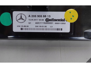 Блок управления климат-контролем A2059058813   Mercedes-Benz GLC X253 C253