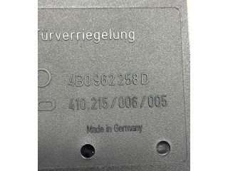 Блок комфорта 4B0962258D, 410215006005   Audi A6 S6 C5 4B   