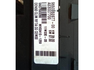 Турбина Блок управления кондиционера воздуха / климата/ печки (в салоне) Citroen C4 Aircross 9650868977, A83007700 для двигателя DV6C(9HR)