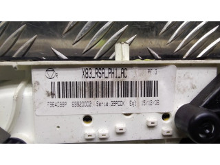 Блок управления климат-контролем 69920002, X83RSAPH1AC   Renault Trafic II (X83)