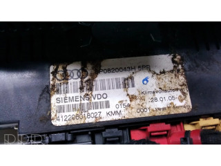 Блок управления климат-контролем 8P0820043H, 412206018027 Audi A3 S3 8P