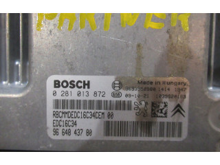 Блок управления 9664843780   Peugeot Partner