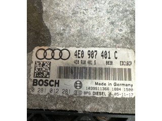 Řídící jednotka 4E0907401C, 4E0910401S   Audi A8 S8 D3 4E 2005