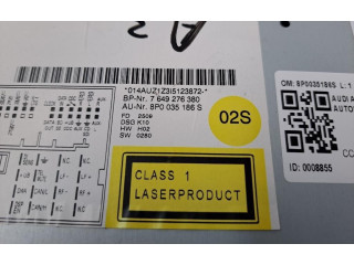 Турбина Радио/ проигрыватель CD/DVD / навигация Audi A3 S3 8P 8P0035186S, 8P0035186S