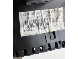 Панель приборов 5J0920810B Skoda Fabia Mk2 (5J)