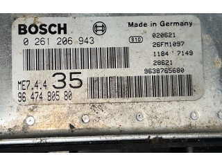 Řídící jednotka 0261206943, 9638765680   Dodge Caliber 2007