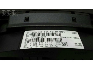 Панель приборов A2515401948   Mercedes-Benz R W251       