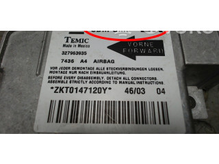 Блок подушек безопасности 13158713, 13259917   Opel Meriva A