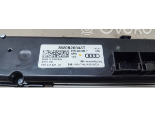 Блок управления климат-контролем 8W0820043T, 5HB01347921 Audi A5