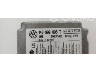 Блок подушек безопасности 1K0909605T, 5WK43412 Volkswagen Jetta V