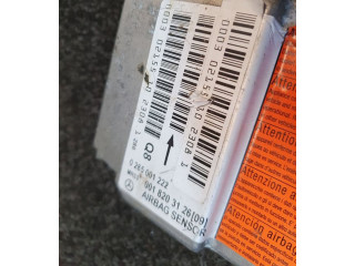 Блок подушек безопасности 0285001222, 0018203126 Mercedes-Benz A W168