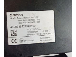 Pojistková skříňka A4519001502, A4519017000 Smart ForTwo 2001