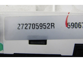 Блок управления климат-контролем 272705952R, 272705952R   Renault Clio III