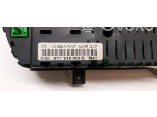 Панель приборов 6Y1919880D   Skoda Fabia Mk1 (6Y)       