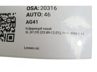 Volant Mercedes-Benz SL R129 1999 A1298100576, A1298100576