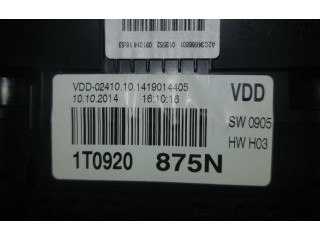 Панель приборов 1T0920875N   Volkswagen Touran II       