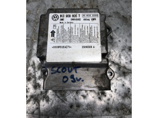 Блок подушек безопасности 1K0909605T Skoda Octavia Mk2 (1Z)