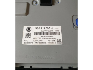 Блок управления климат-контролем 5E0919605H Skoda Octavia Mk3 (5E)
