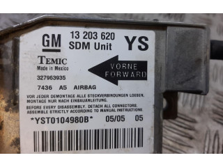 Блок подушек безопасности 13203620   Opel Meriva A
