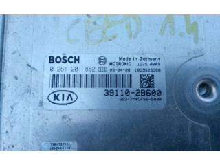 Блок управления двигателя 391102B600, 0261201852   KIA Ceed